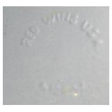 Red Wing Pottery Three Footed M-5014 Flower Bowl Garden Club Line 1957