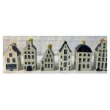 KLM World Business Class Characteristic Old Dutch Houses Collection #3