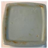 Red Wing Pottery M-5009 Garden Line Charles Murphy Footed Pot and 5018 Square Dish