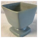 Red Wing Pottery M-5009 Garden Line Charles Murphy Footed Pot and 5018 Square Dish