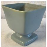 Red Wing Pottery M-5009 Garden Line Charles Murphy Footed Pot and 5018 Square Dish