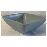 Red Wing Pottery M-5009 Garden Line Charles Murphy Footed Pot and 5018 Square Dish