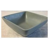 Red Wing Pottery M-5009 Garden Line Charles Murphy Footed Pot and 5018 Square Dish