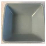 Red Wing Pottery M-5009 Garden Line Charles Murphy Footed Pot and 5018 Square Dish