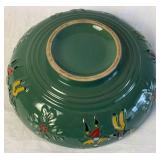 Red Wing Pottery "Dancing Peasants" Large Round Bowl 11"