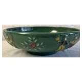 Red Wing Pottery "Dancing Peasants" Large Round Bowl 11"