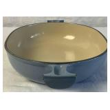 Vintage Le Creuset Enameled Cast Iron Enzo Mari La Mama 25 Gratin Dish