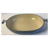 Vintage Le Creuset Enameled Cast Iron Enzo Mari La Mama 33 Au Gratin Baker
