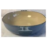 Vintage Le Creuset Enameled Cast Iron Enzo Mari La Mama 33 Au Gratin Baker