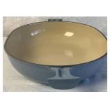 Vintage Le Creuset Enameled Cast Iron Enzo Mari La Mama 33 Au Gratin Baker