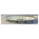 Portmeirion Botanic Garden Oval Platter and Oblong Baker