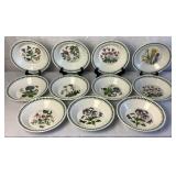 Portmeirion Botantic Garden Soup Bowls 8.5"