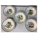 Portmeirion Botantic Garden Soup Bowls 8.5"