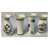 Portmeirion Botanic Garden Bud Vases - Set of 4