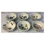 Portmeirion Botanic Garden 5.5" Stacking Bowls- set of 6