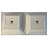 Portmeirion Botanic Garden Square Low Bowls, Torte Pan and Pierced Cake Plate