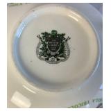 Portmeirion Botanic Garden Dinnerware Pieces- Honey Pot, Butter Dish, Tea Bag Holder, Creamer Jug, and Staffordshire Jug