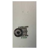 Vintage Spode Christmas Tree 2 Tiered and Single Serving Tray Server