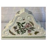 Portmeirion Botanic Garden Rhododendron Large Mantel Clock