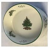 Vintage Spode Christmas Tree Serving Dishes
