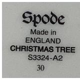 Vintage Spode Christmas Tree Rimmed Serving Bowl, Scalloped Serving Bowl and  Scalloped Daisy Bowl