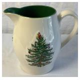 Vintage Spode Christmas Tree Water Pitcher