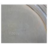 Vintage Spode Christmas Tree Highball Glasses and Clear Glass Salad Bowl 9"