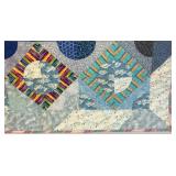 Quilted Wall Hanging 42"H x 48" W - Land and Sea Inspired