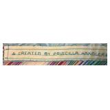 Quilted Wall Hanging 42"H x 48" W - Land and Sea Inspired