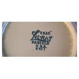 Set of 3 Vintage Lu-Ray Pastels 9" x 2.5" Serving Bowls ( 1 Yellow, 1 Blue, 1 Pink)