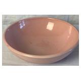 Vintage Lu-Ray Pastels Pink 1.25 Qt Round Covered Casserole and 9.5" Pink  Vegetable Bowl