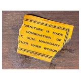 Antique 6 Drawer Vanity with Chair