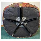 Upolstered Club Swivel Chair