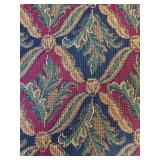 Antique Drop Leaf Dining Room Table on Wheels and 4 Antique Chairs