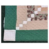 Quilted Wall Hanging or Accent Throw 56" X 49"