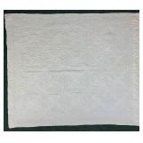 Quilted Wall Hanging or Accent Throw 56" X 49"