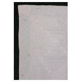 Quilted Wall Hanging or Accent Throw 56" X 49"