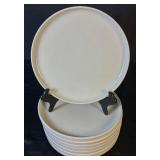 Trend Pacific Bauhaus White Stoneware Dinnerware Set