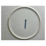 Trend Pacific Bauhaus White Stoneware Dinnerware Set