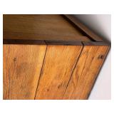 Antique 4 Drawer Desk and Chair