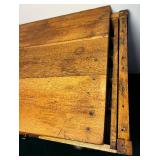 Antique 4 Drawer Desk and Chair