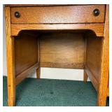 Antique 4 Drawer Desk and Chair