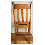 Antique 4 Drawer Desk and Chair