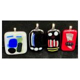 Fused Glass Pendants Collection #2