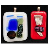 Fused Glass Pendants Collection #2