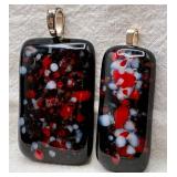 Fused Glass Pendants