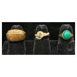 Collection of Sterling Silver includes spoons, bracelets, earrings, rings and more