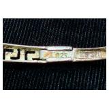 Collection of Sterling Silver includes spoons, bracelets, earrings, rings and more