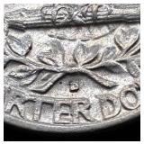 Ten 1964 90% Silver George Washington Quarters