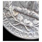 Ten 1964 90% Silver George Washington Quarters Lot #2